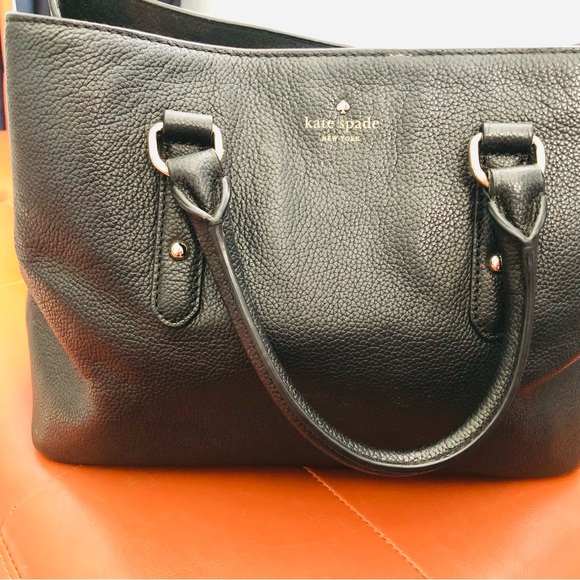Kate Spade Textured Black Tote - Picture 1 of 3